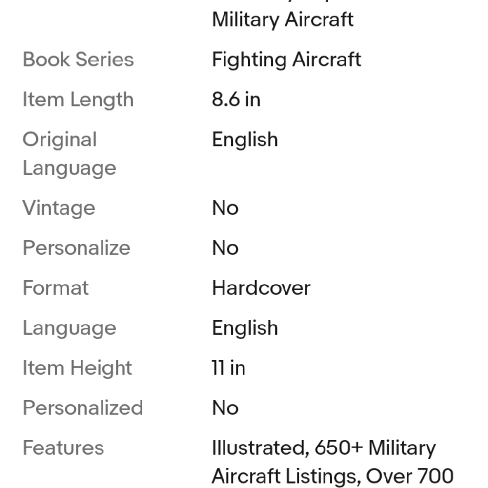 Combat Aircraft Collection Book - Picture 9 of 9